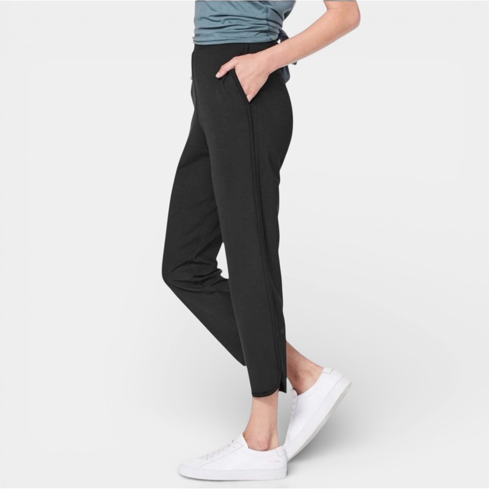 LULULEMON Every Moment Black Pants, Casual High-waisted Pants, Sz 4